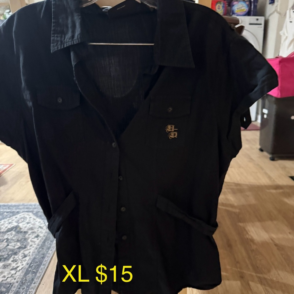 Harley-Davidson Black Women's Top